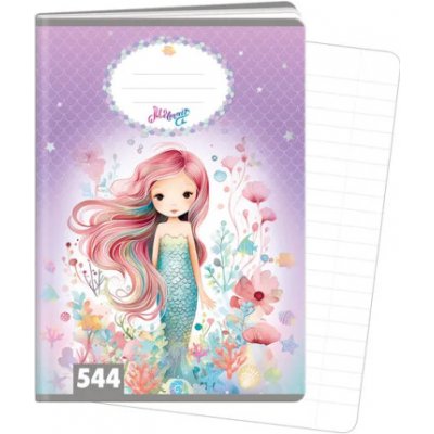 Argus Školní sešit 544 Mermaid A5 linkovaný – Zboží Dáma