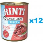 Rinti Kennerfleisch Junior hovězí 12 x 800 g – Hledejceny.cz