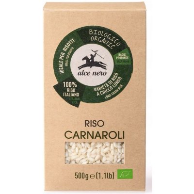 Alce nero rýže carnaroli bio 0,5 kg – Zboží Dáma