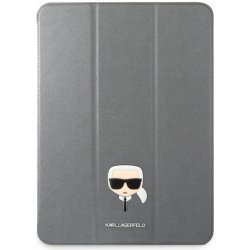 Karl Lagerfeld and Choupette Head Saffiano pouzdro pro iPad Pro 12.9