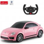 Rastar Auto na dálkové ovládání Volkswagen Beetle RTR růžové 1:14 – Zboží Mobilmania