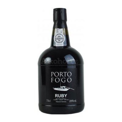 Porto Fogo Ruby 20% 0,75 l (holá láhev) – Zbozi.Blesk.cz
