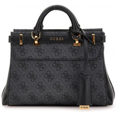 Guess taška SESTRI LOGO MINI SATCHEL HWSZ9001760-CLO Šedá – Zboží Mobilmania