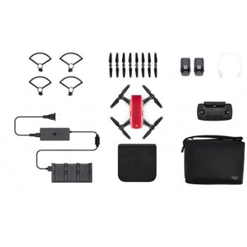 DJI Spark Fly More Combo, Lava RED - DJIS0203C