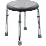 Ridder Premium Stolička s nastavitelnou výškou, sedák šedý děrovaný, nosnost 150 KG, v. 35 - 53 cm, – Zboží Mobilmania