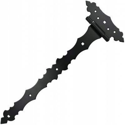 Domax ZOB 400 Ozdobný bránový závěs C 400x50x170x2,5 černý – Sleviste.cz