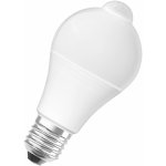 Osram LED žárovka se senzorem pohybu CLA60 8,8 W E27 2700 K teple bílá – Sleviste.cz