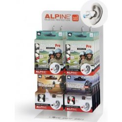 ALPINE MotoSafe Hearing protection obchodní balení špuntů do uší 16 ks