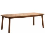 Kave Home Turqueta 220 / 294 x 100 cm Teakový zahradní rozkládací stůl – Hledejceny.cz