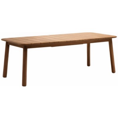 Kave Home Turqueta 220 / 294 x 100 cm Teakový zahradní rozkládací stůl – Hledejceny.cz