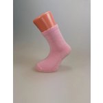 Dětské žakárové bambusové ponožky Viki růžová – Zboží Dáma