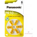 Baterie primární Panasonic baterie do naslouchadel 6ks PR10(230)/6LB