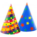 GoDan Párty čepičky VELKÉ barevné 2 ks – Sleviste.cz