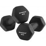 Goleto Neoprenové činky 2 x 4 kg – Zboží Dáma