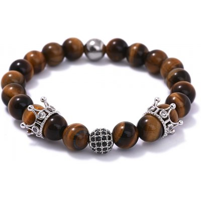 Lavaliere korunky a disko koule osazené zirkony Tiger Eye 210 – Hledejceny.cz