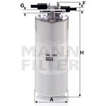 MANN-FILTER Palivový filtr WK 7002 – Zboží Mobilmania
