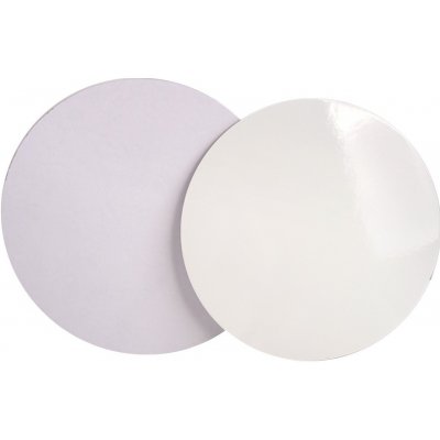 Cake Star Podložka pod dort hrubá bílá lesklá kruh 28 cm 1 ks – Hledejceny.cz