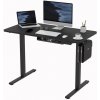 Psací a pracovní stůl Flexispot Elektrický výškově nastavitelný stůl FLEXISPOT Desk Basic Plus(E150), elektrický výškově nastavitelný stůl Basic Plus, 2násobný teleskop(černý)