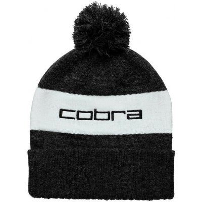 Cobra kulich Pom Beanie černo bílá – Hledejceny.cz