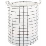 Verk 01940_BK Koš prádlo černobílá – Zboží Dáma