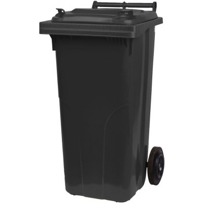 J.A.D. TOOLS popelnice 120 l černá plastová – Zboží Mobilmania