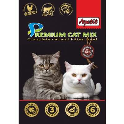 Apetit Premium Cat Mix 750 g – Zboží Mobilmania