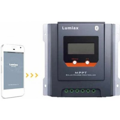 Lumiax Solární regulátor MPPT MT3075-BT, 12-24V/30A, U=55V,bluetooth – Hledejceny.cz