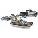 Bruder 2507 RAM Policie s člunem a 2 figurkami – Zboží Dáma