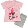 Dětské pyžamo a košilka Joyce dívčí pyžamo Ice Cream