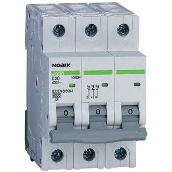 Noark Electric 6kA Ex9BN 3P B 16A