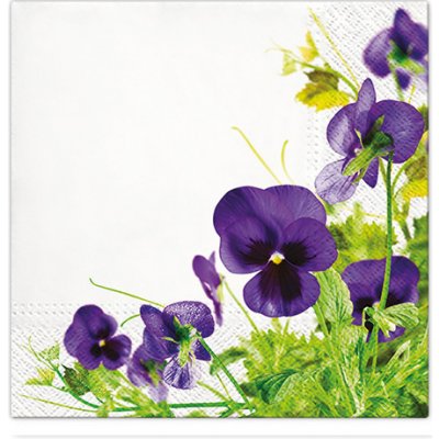 TaT ubrousky Pansies Frame 33x33cm – Hledejceny.cz