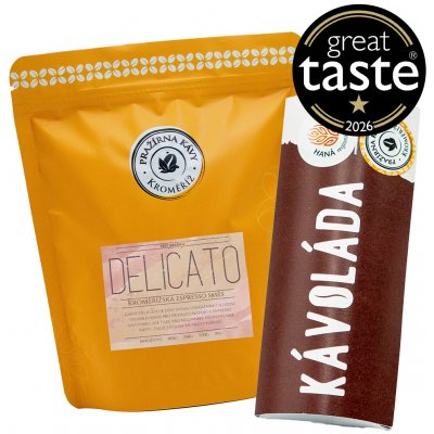Káva Kroměříž Bundle Delicato Kávoláda zrnková 250 g – Hledejceny.cz