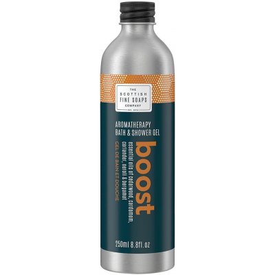 Scottish Fine Soaps Aromaterapeutický mycí gel do sprchy a koupele Energie Boost 250 ml – Zboží Mobilmania