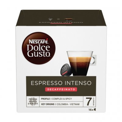 Nescafé Dolce Gusto Espresso Intenso Decaffeinato kávové kapsle 16 ks – Hledejceny.cz