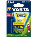 Varta Phone AAA 800 mAh 2ks 58398101402 – Zboží Živě