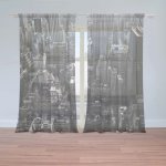 Záclony Mrakodrapy 3: 2 ks - 150x250 cm - Sablio – Hledejceny.cz