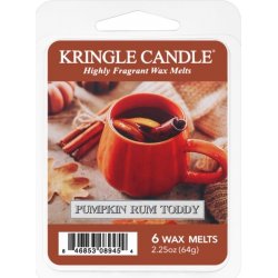 Kringle Candle Pumpkin Rum Toddy Vonný Vosk 64 g