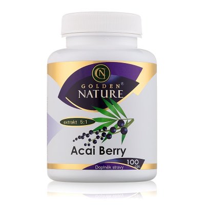 Golden-Nature Acai berry 100 kapslí