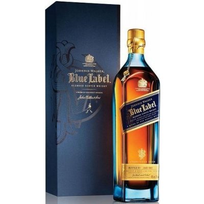 Johnnie Walker Blue Label 40% 1 l (karton) – Zboží Mobilmania