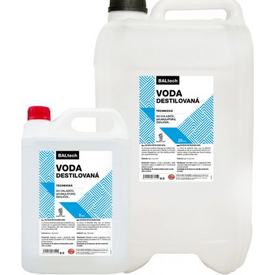 BALtech Destilovaná voda 5 l – Zbozi.Blesk.cz