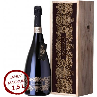 Giró Ribot Cava EXCELSUS Gran Reserva Magnum Brut Nature 2006 12% 1,5 l (dřevěná kazeta) – Sleviste.cz
