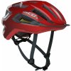 Cyklistická helma Scott ARX Plus fiery red/storm grey 2020