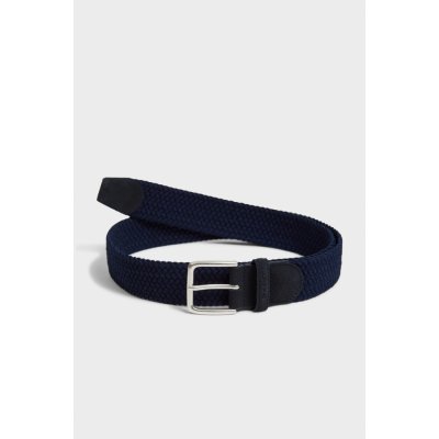 Gant opasek ELASTIC BRAIDED belt modrá