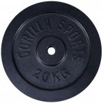 Gorilla Sports chrom 2 x 15 kg 330 mm – Hledejceny.cz