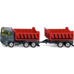 Siku 1685 Blister Nákladní auto se sklápěcí korbou a vlekem – Hledejceny.cz