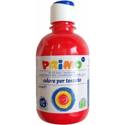 Barva na textil PRIMO 300 ml červená – Zboží Mobilmania