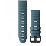 Garmin řemínek QuickFit 26, silikonový, modrý, černá přezka 010-12864-03 – Zboží Mobilmania