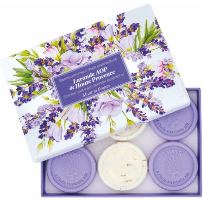 Esprit Provence Dárková sada mýdel Levandule 6 x 25 g – Hledejceny.cz