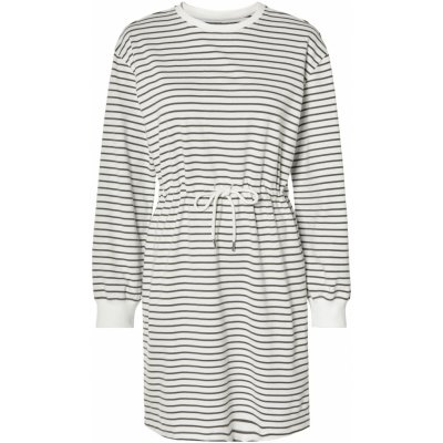 esmara Dámské mikinové šaty bílá – Zboží Dáma