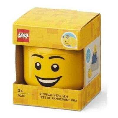 LEGO® Úložný box Hlava šťastná dívka mini 40330802 – Zbozi.Blesk.cz